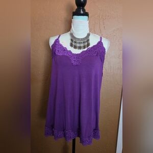Lane Bryant Bundle Of 2  Lace-Trim Women's Camisole Tank Sz 18-20